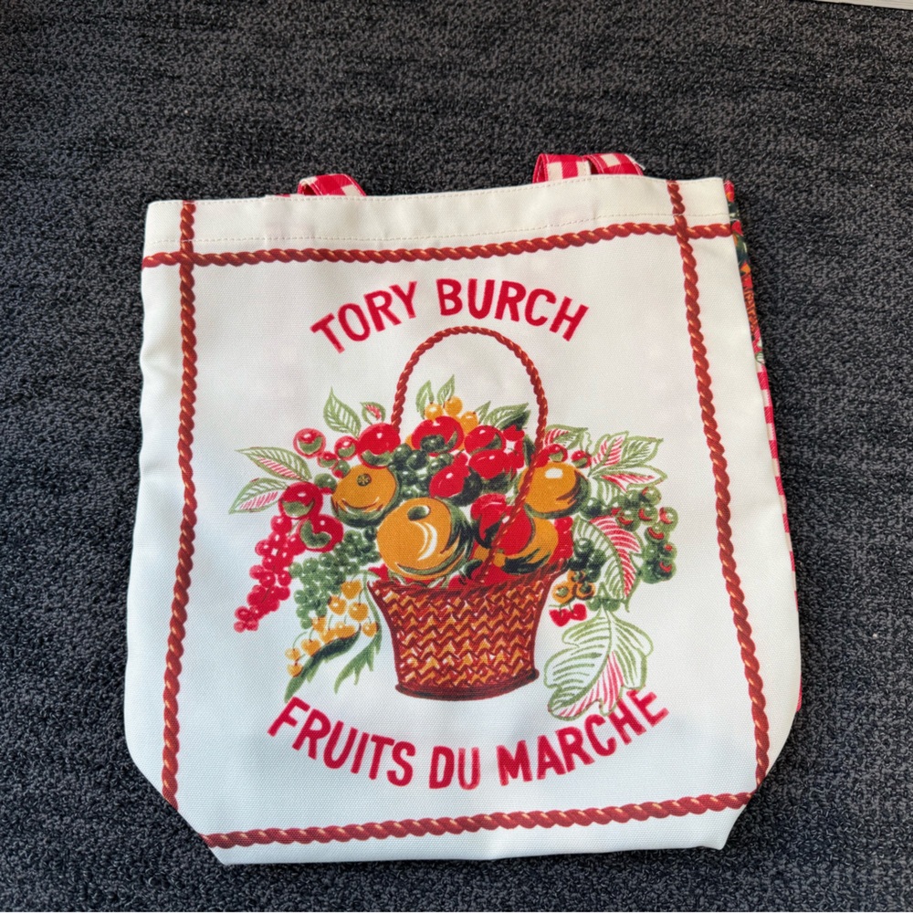 Tory Burch Fruits du Marche Market Basket Tote Bag